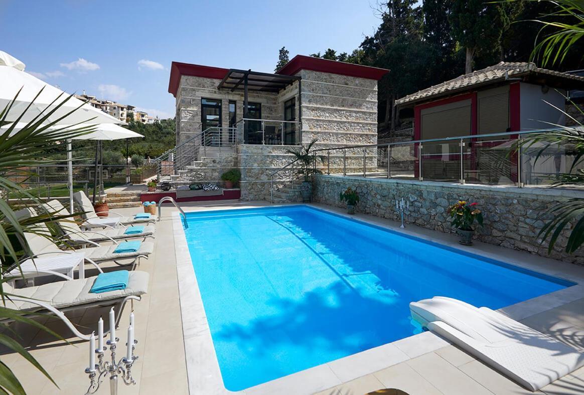 Karvouno Villas Szívota Kültér fotó